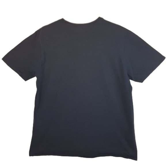 HURLEY Graphic Tee Shirt Large US L Blue Skull Indigenous Headdress Est 1999 - Picture 2 of 11